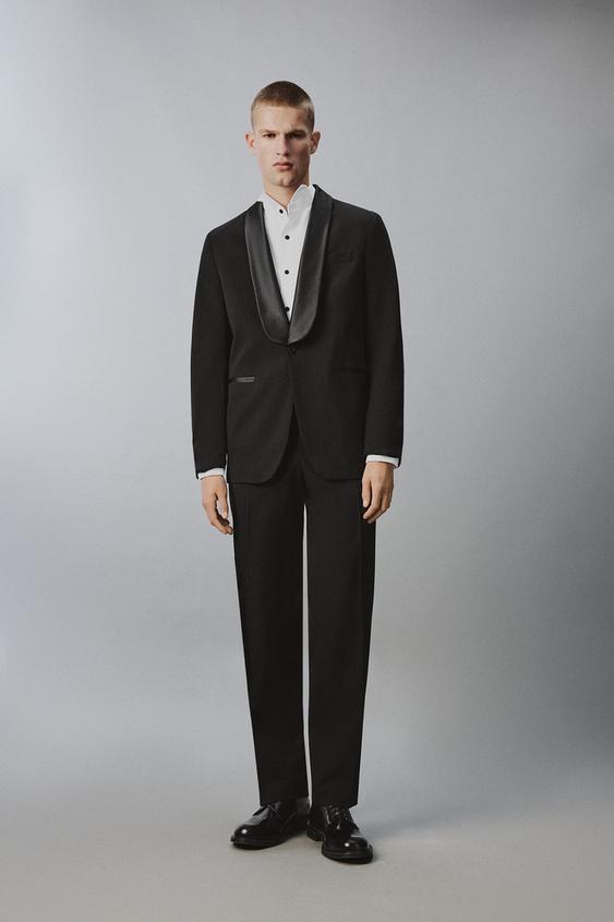 SHAWL LAPEL TUXEDO BLAZER from Zara - $179