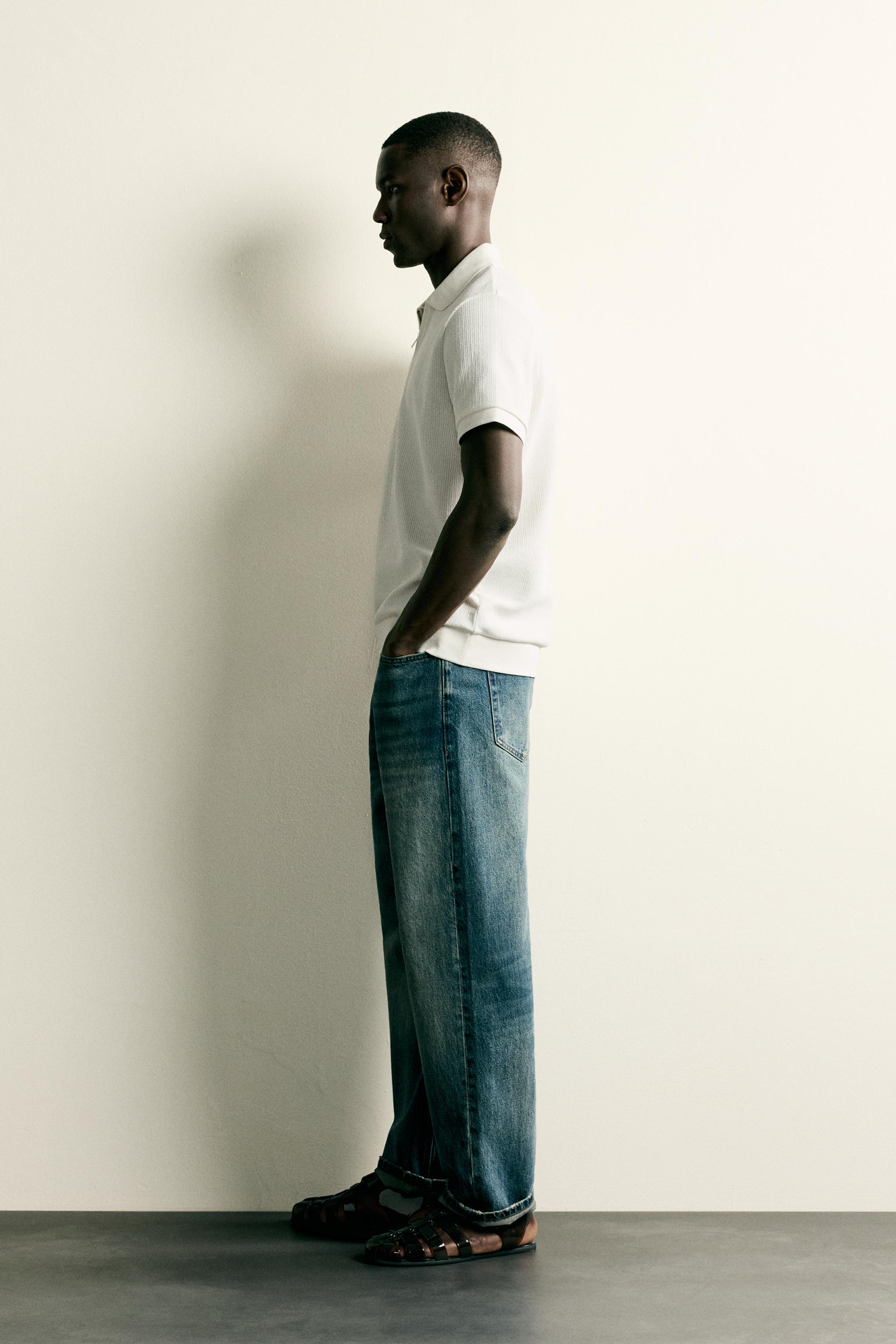 POLO REGULAR FIT À ZIP