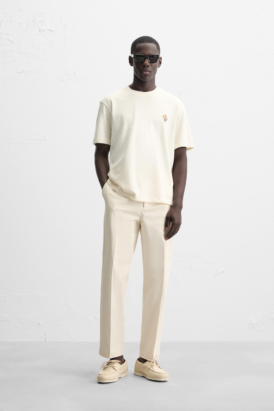 CONTRAST PHOTO PRINT T-SHIRT