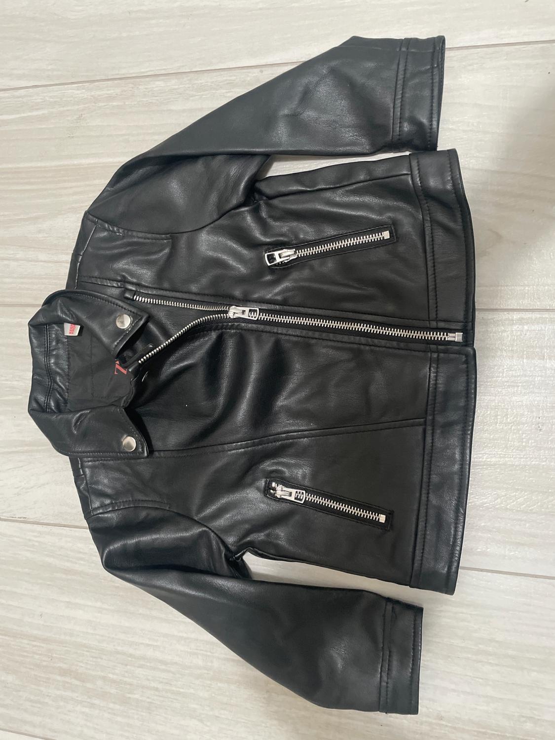FAUX LEATHER BIKER JACKET - Image 5
