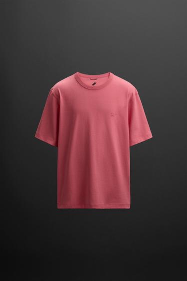 T-SHIRT HEAVY WEIGHT - Saumon de Zara - Image 6