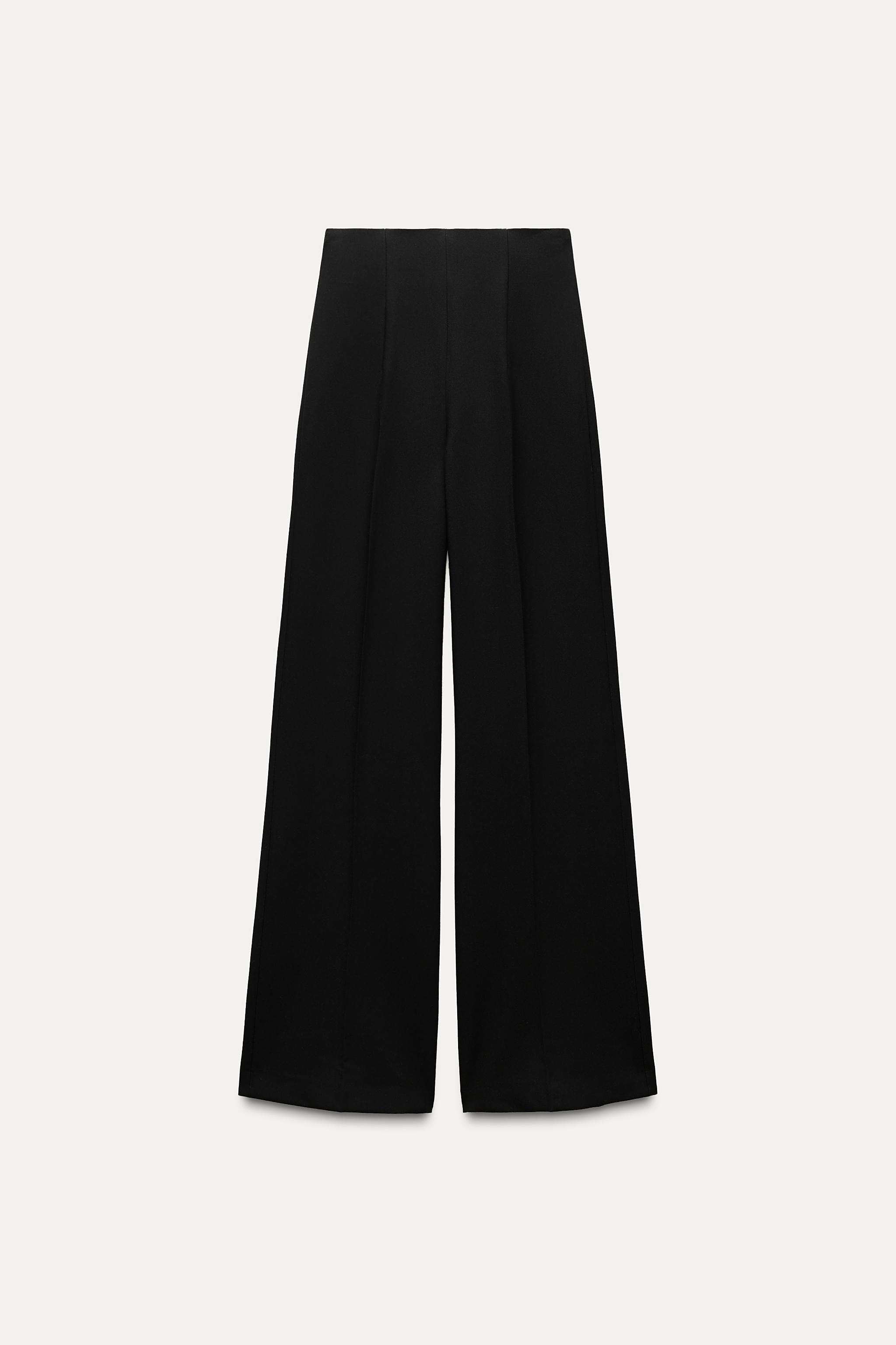 美品 ALMOSTBLACK ZIP WIDE TROUSERS 02 L相当
