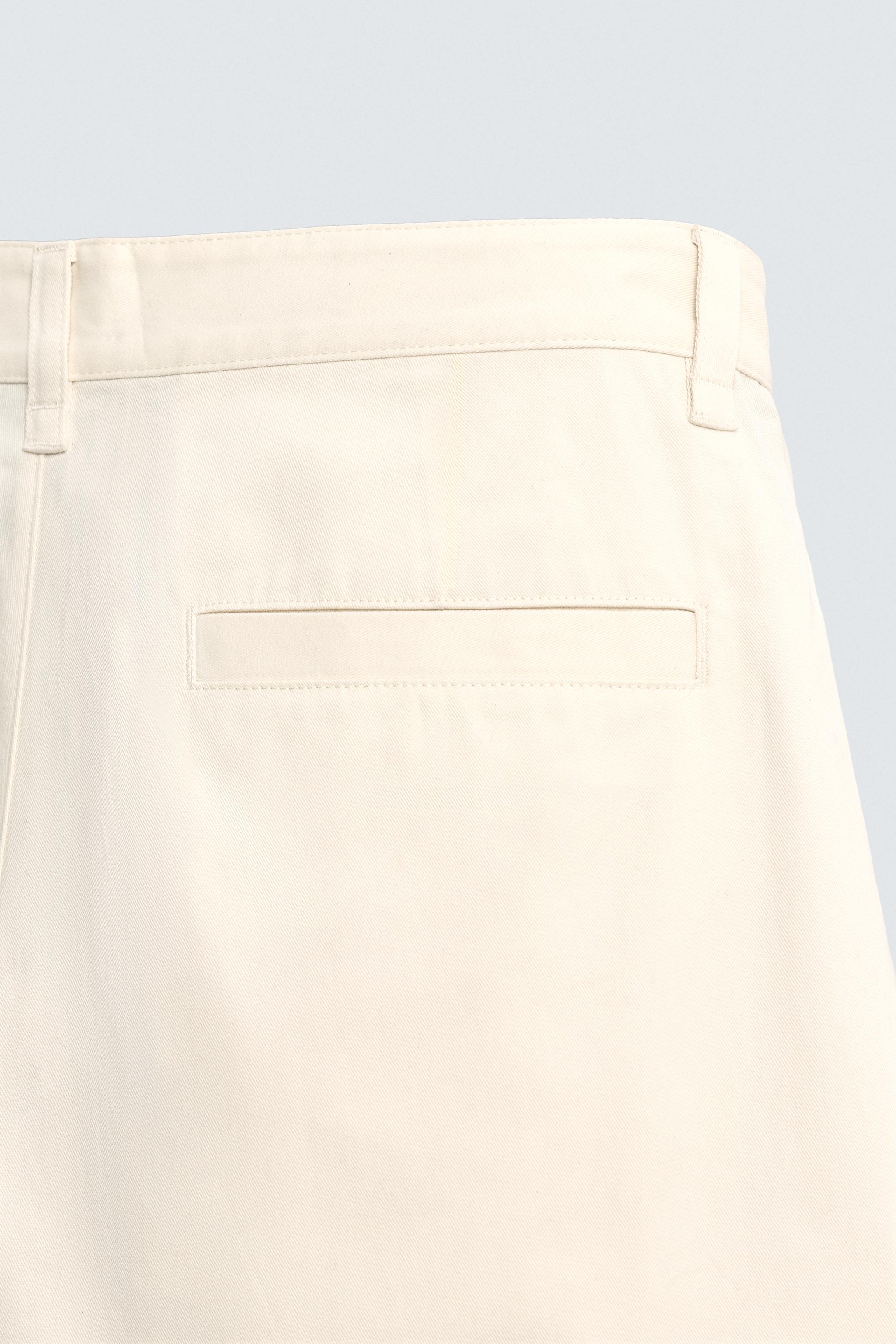 BALLOON FIT PLEATED PANTS