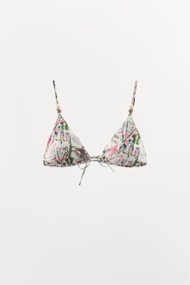 BIQUÍNI ESTAMPADO FILIPE JARDIM X ZARA - Multicolor da Zara