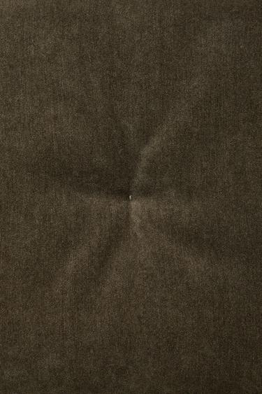 SEAT CUSHION WITH PIPING - Anthracite grey by Zara - Image 3