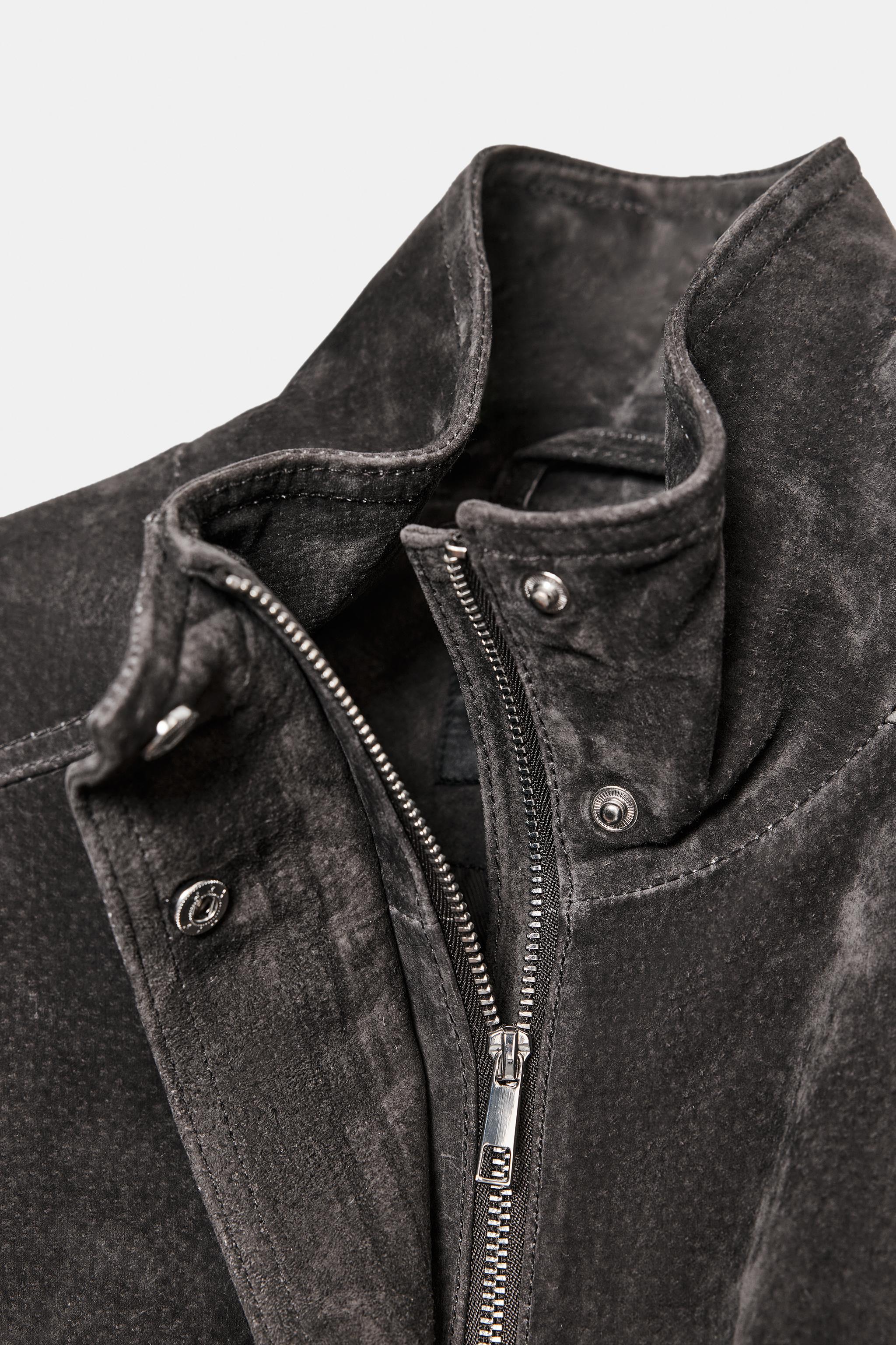 SUEDE LEATHER JACKET
