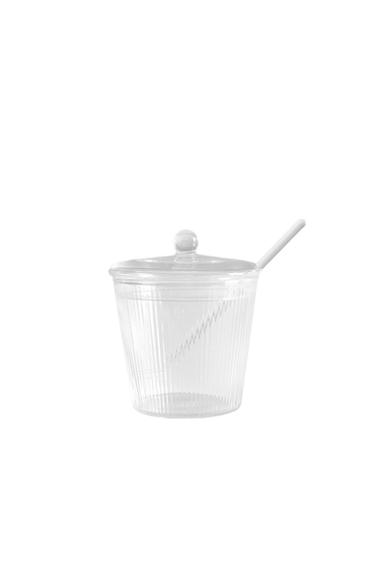 BOROSILICATE GLASS SUGAR BOWL - Transparent by Zara