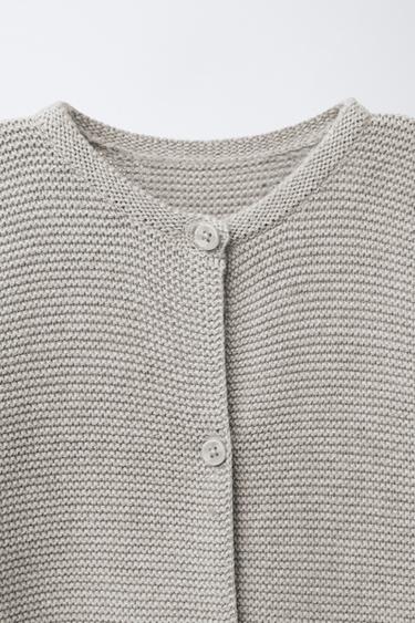 KNIT JUMPSUIT LINKS - Light beige by Zara - Image 2