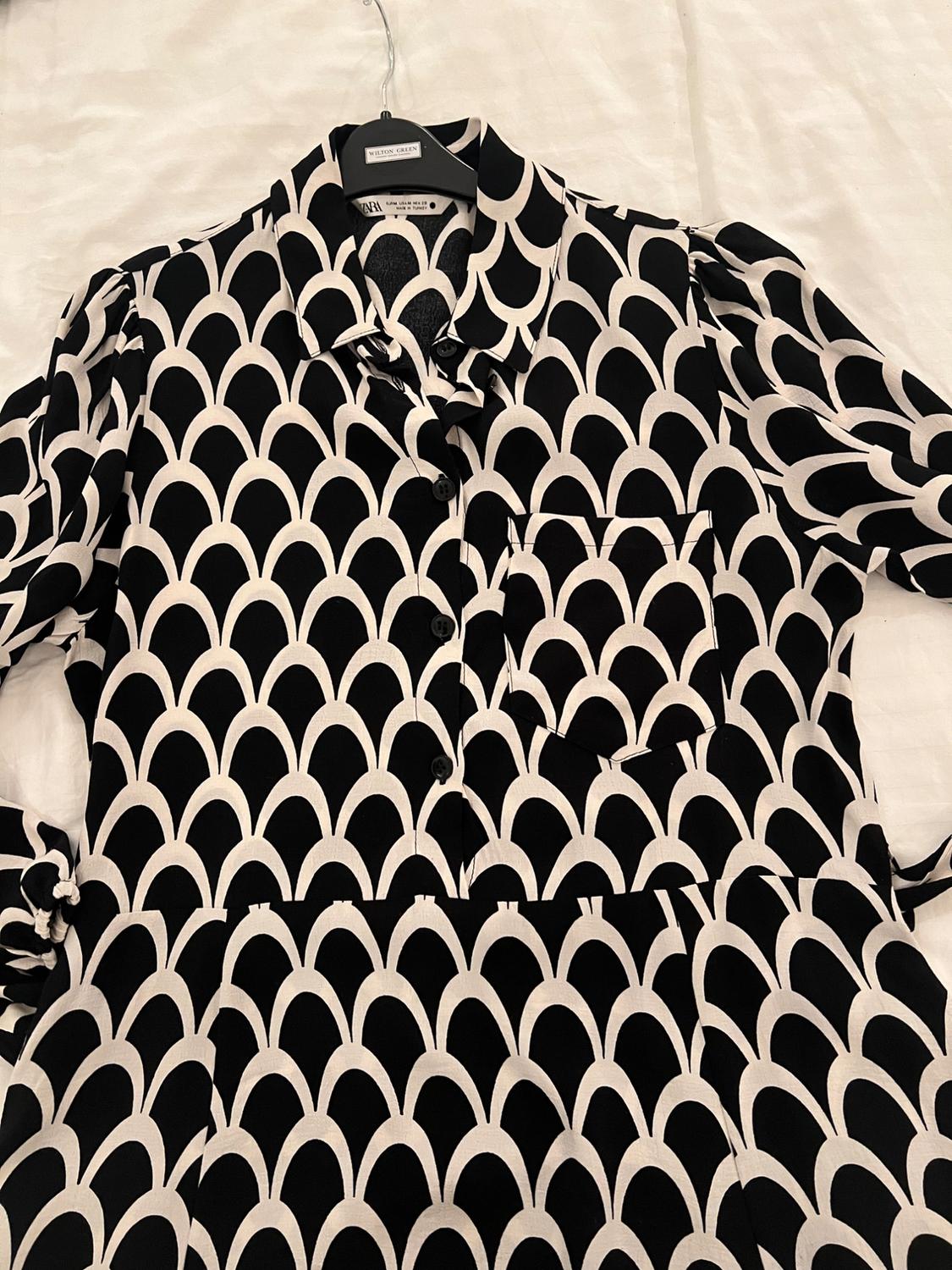 SHORT PRINTED DRESS - Image 4