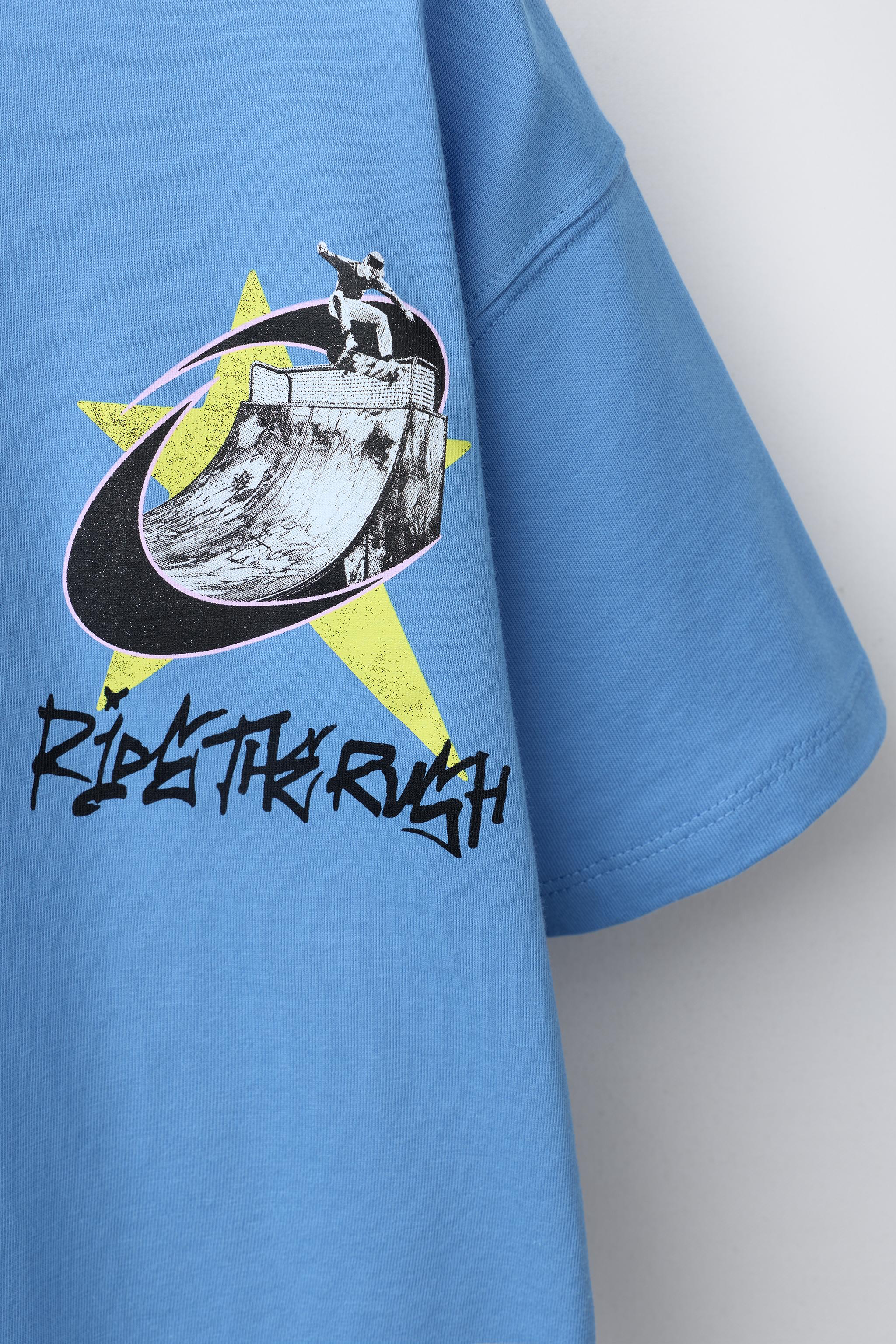 SKATE PRINT T-SHIRT