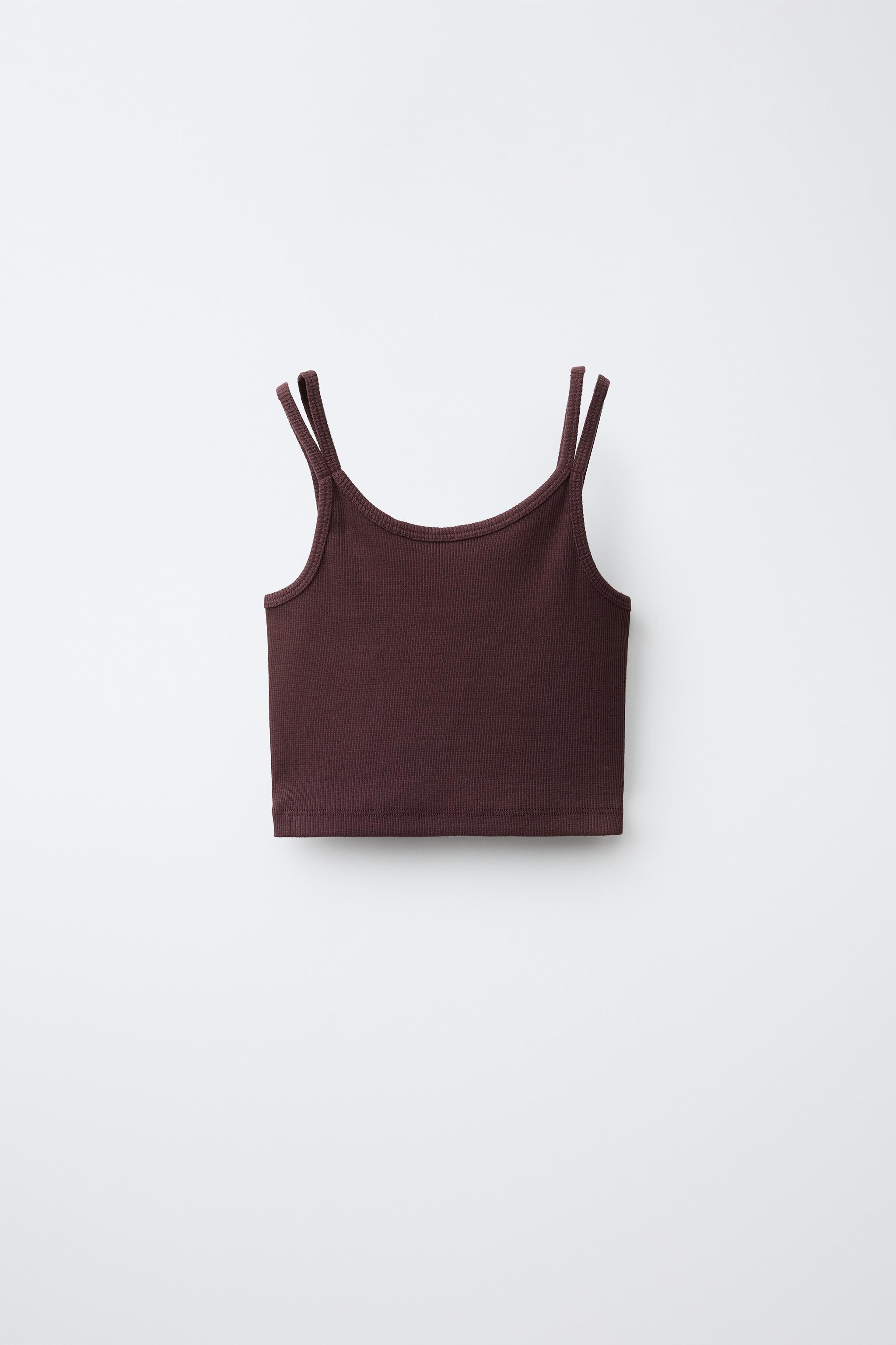 Детские брюки Zara RIBBED TOP AND STRAIGHT PANTS SET — фото 3