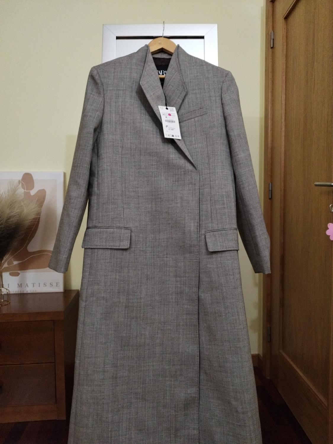 ZW COLLECTION 100% WOOL COAT - Image 2