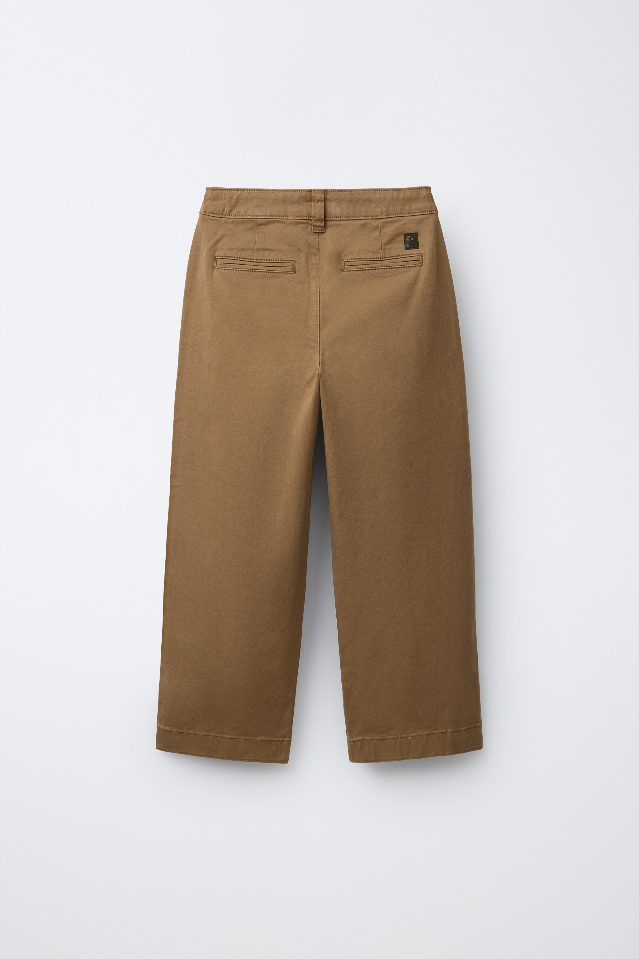 RELAXED FIT CHINO PANTS