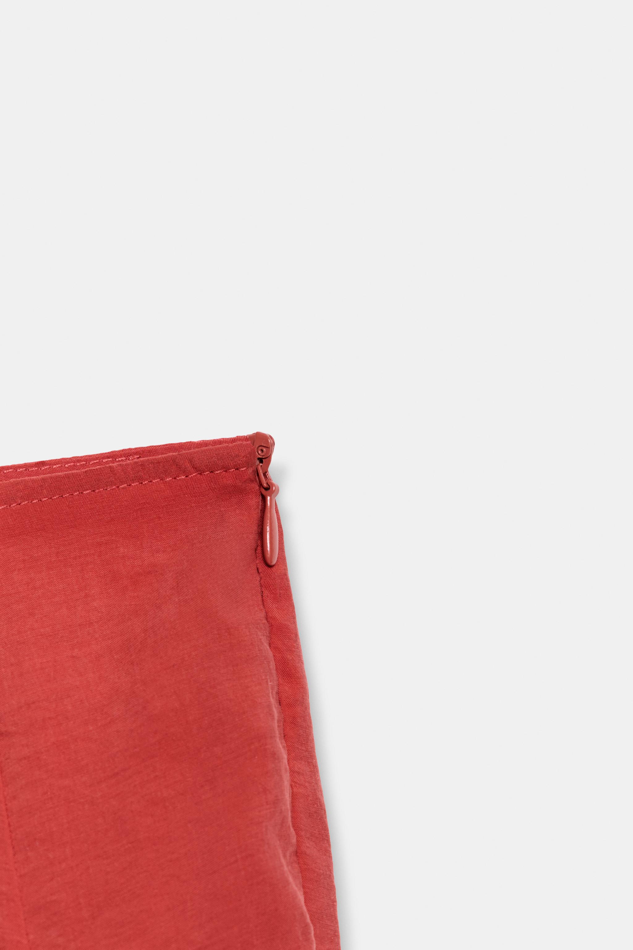 Женские юбки Zara ZW COLLECTION ASYMMETRIC SKIRT — фото 5