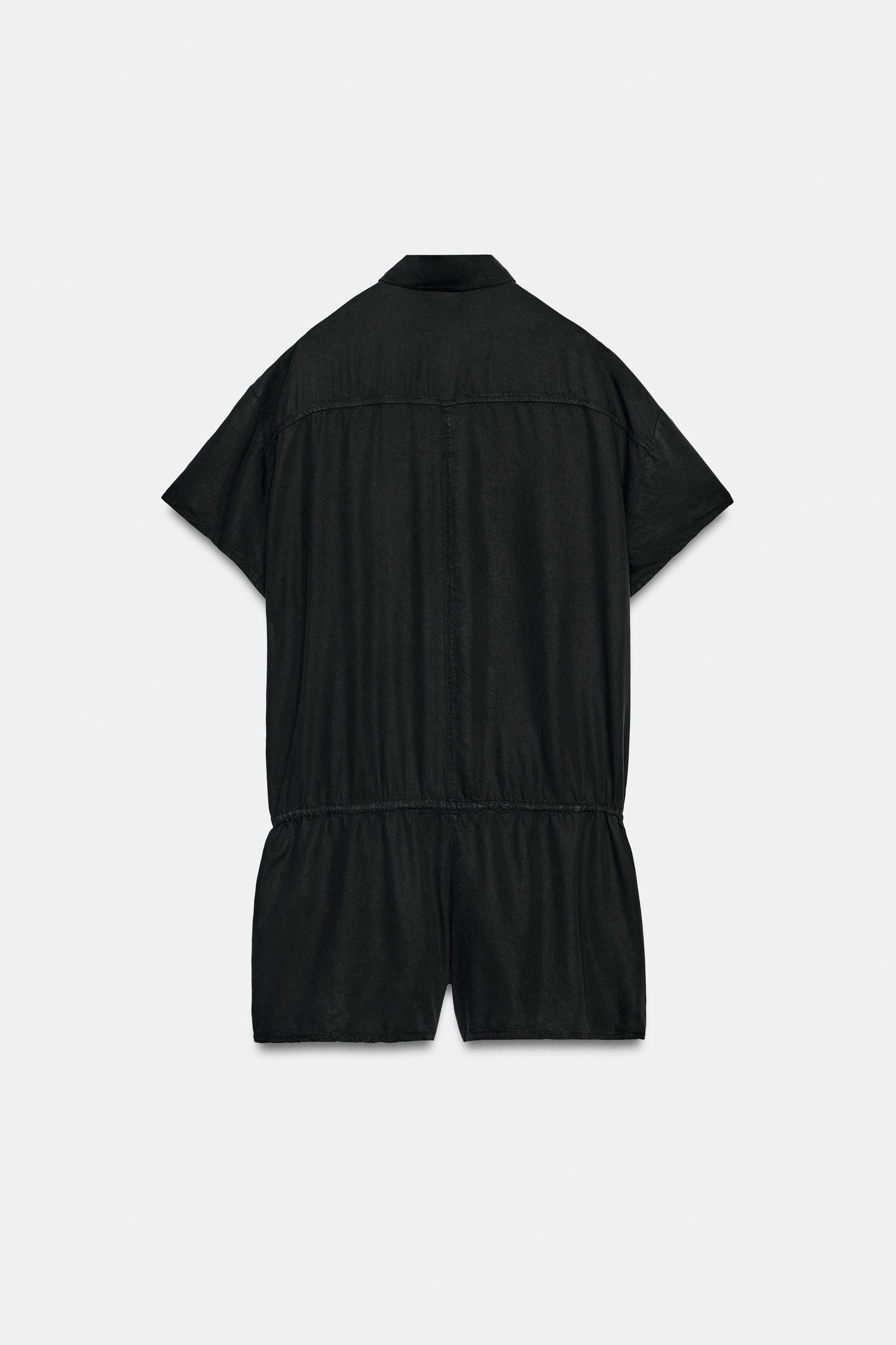 FLOWY SHORT POCKET JUMPSUIT