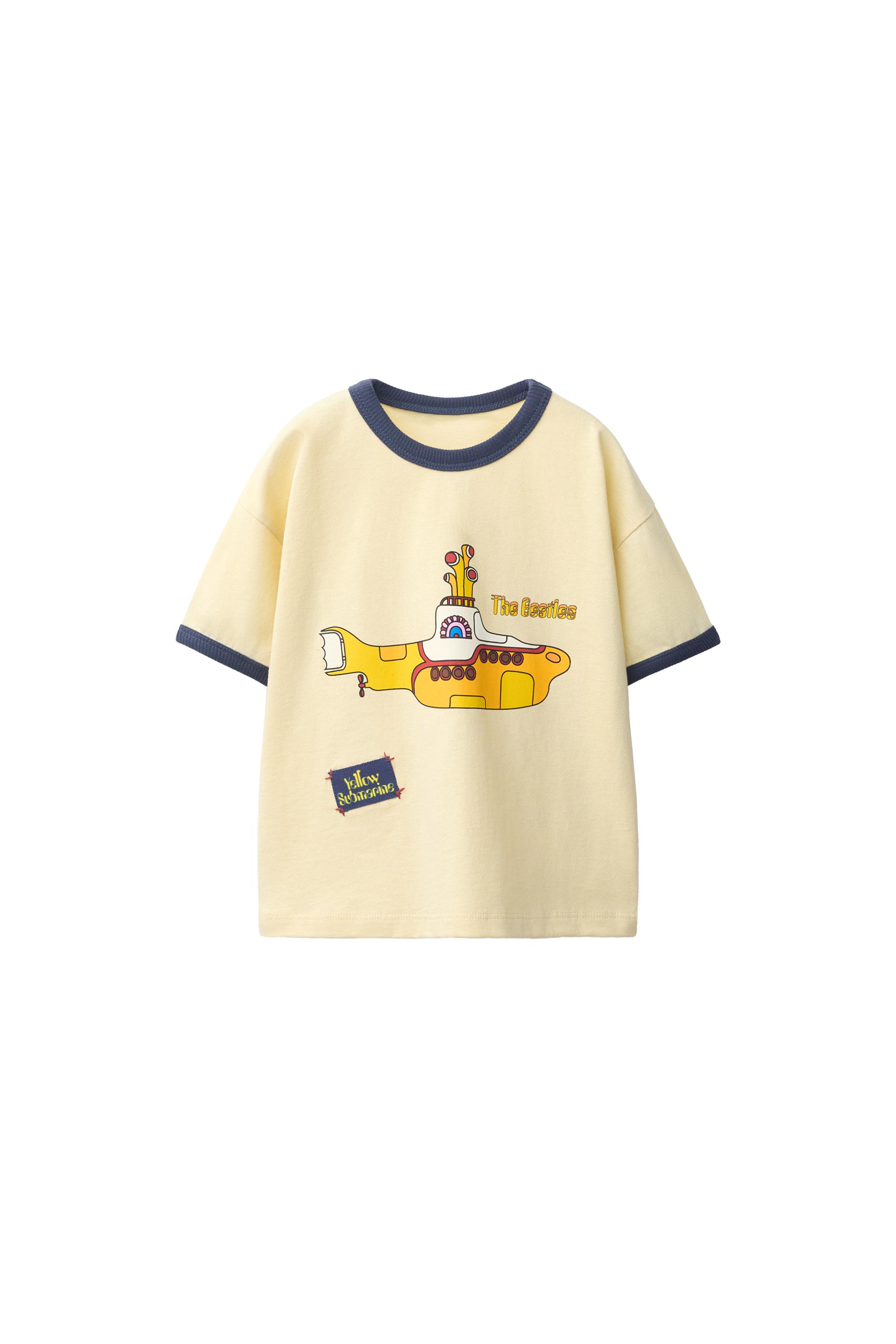 THE BEATLES™ YELLOW SUBMARINE プリントTシャツ - ライトイエロー