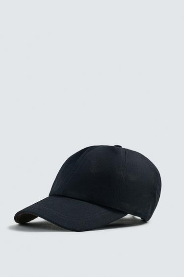 GORRA COMBINADO PANA - Marino oscuro de Zara