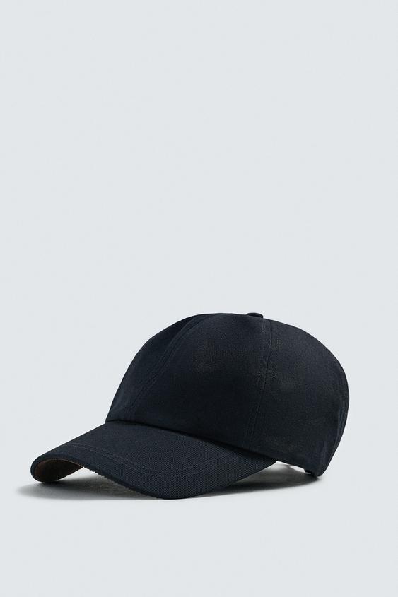 CONTRASTING CORDUROY CAP