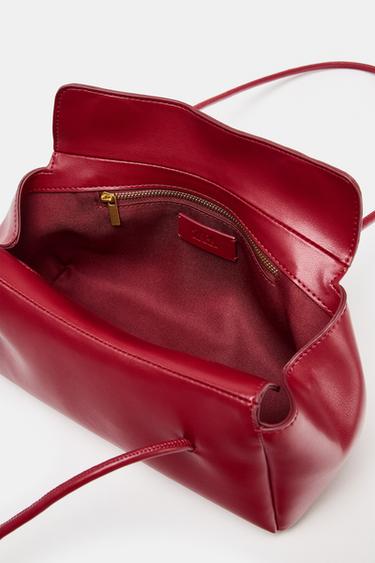 ELONGATED SHOULDER BAG - Red by Zara - Image 5