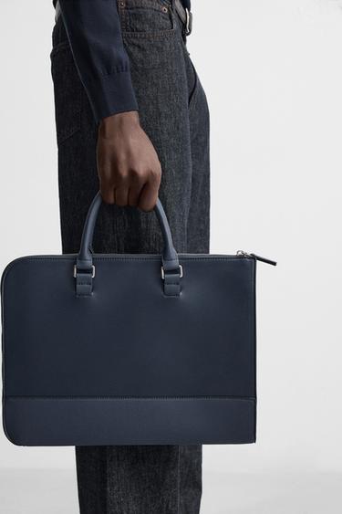 MONOCHROME BRIEFCASE - Blue by Zara - Image 0