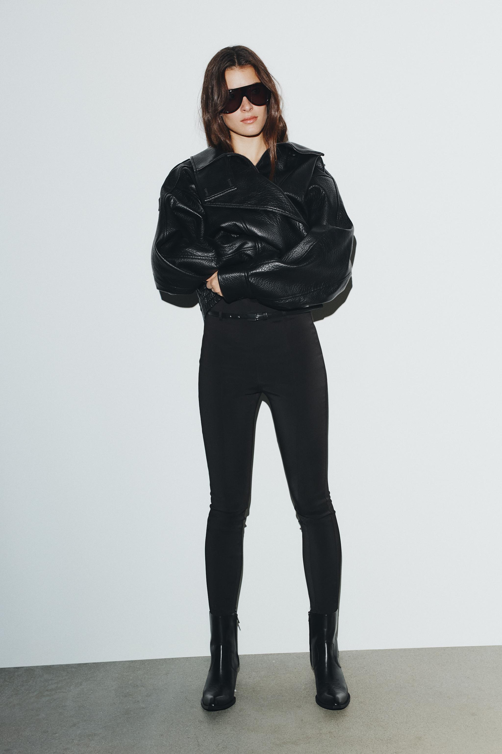 BELTED LEGGING PANTS