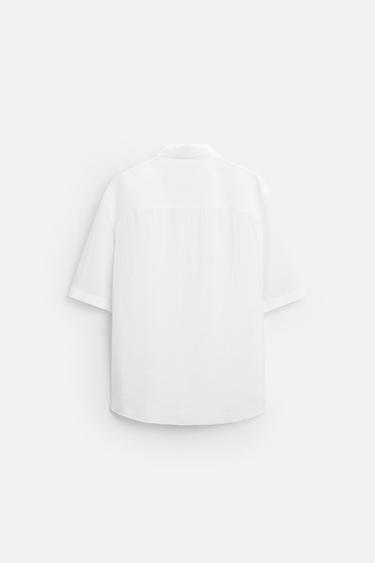 CHEMISE FLUIDE - Blanc de Zara - Image 6
