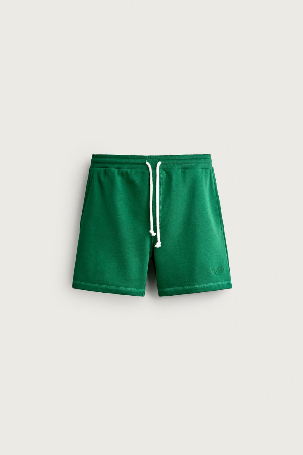 0FR. PARIS X ZARA EMBROIDERED BERMUDA SHORTS