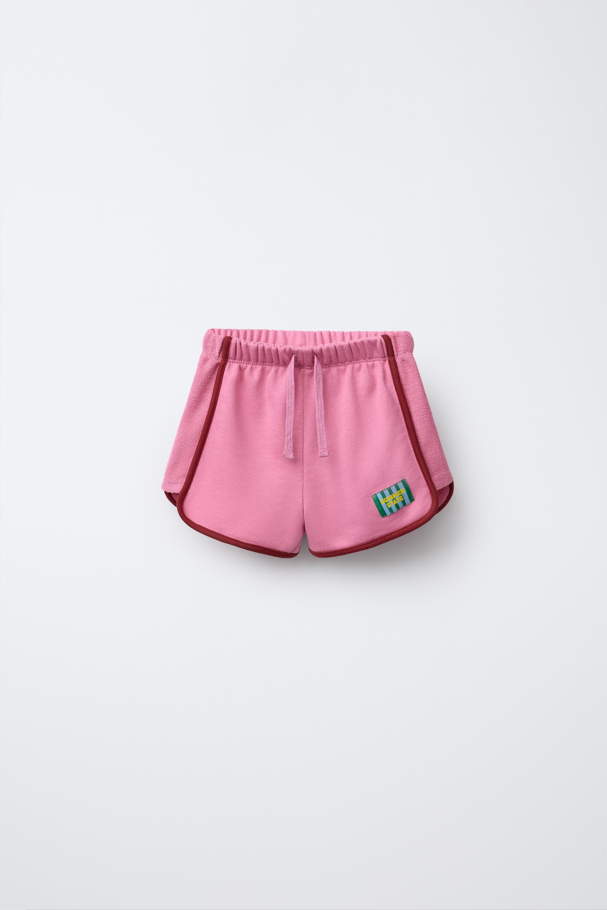 LABEL MIXED SHORTS - Pink | ZARA United States