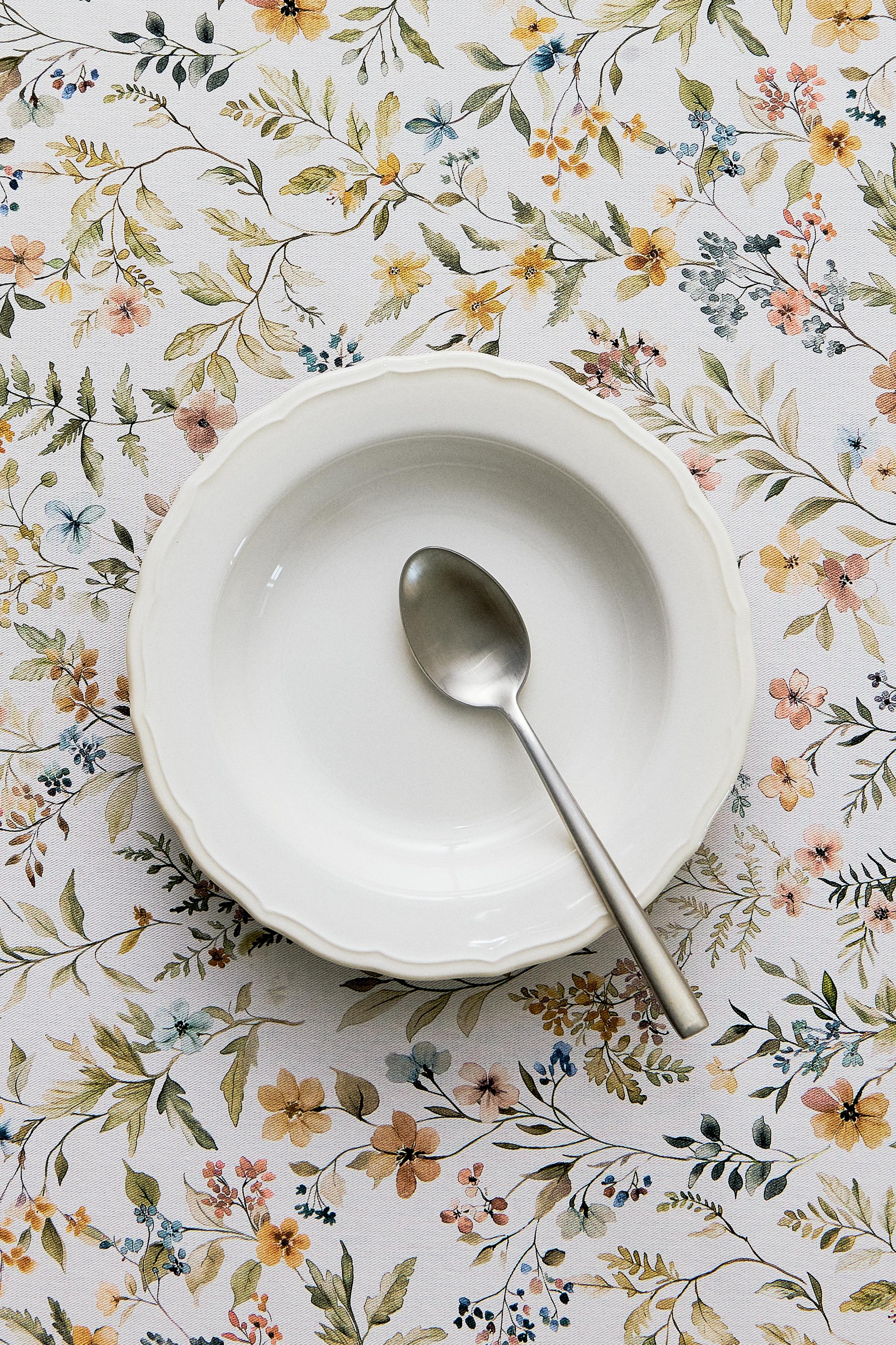NAPPE ENDUITE IMPRIMÉ FLORAL