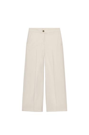 PANTALÓN CULOTTE TIRO ALTO - Arena de Zara
