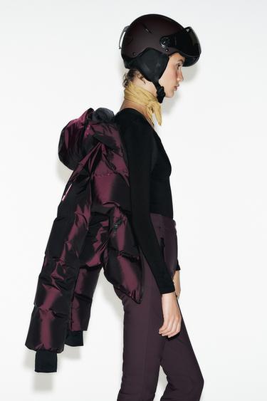 HELMET WITH GOGGLES SKI COLLECTION - Burgundy by Zara