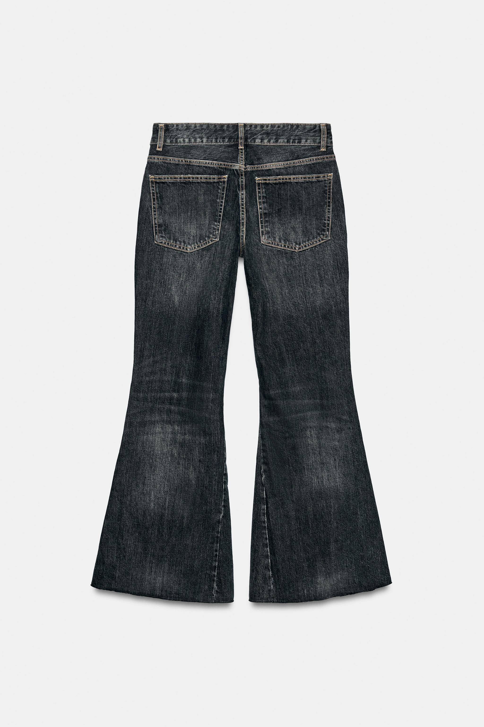 TRF SUPER FLARE LOW-RISE JEANS
