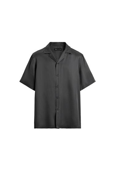 CAMISA SATINADA RELAXED FIT