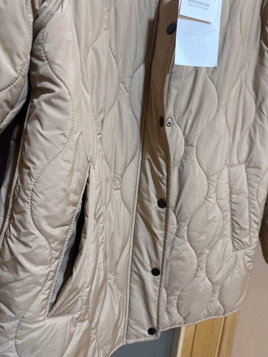 WATER-REPELLENT HOODED QUILTED JACKET - Image 5