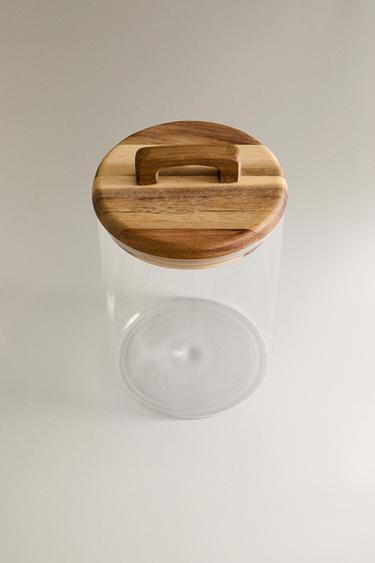 POT RANGEMENT LARGE FORMAT MOYEN - Beige clair de Zara - Image 1