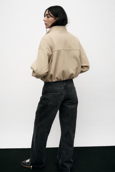BLOUSON BOMBER SOFT - Beige de Zara - Image 3