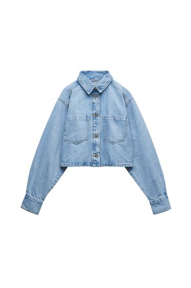 CROPPED DENIM JACKET