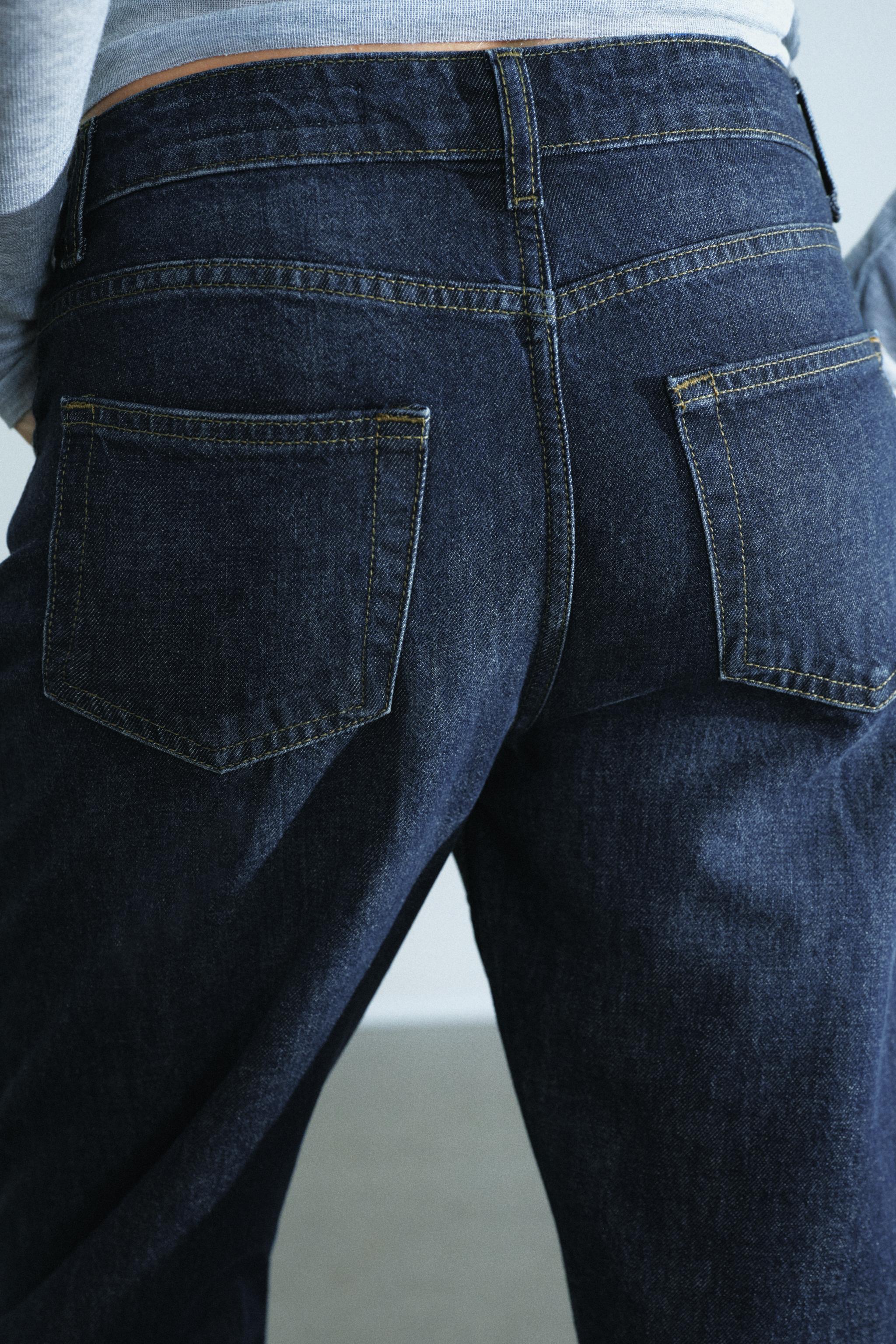 JEAN ZW COLLECTION THE SPLIT SEAM DROIT TAILLE BASSE
