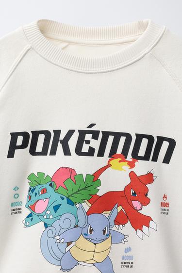 POKÉMON ™ PRINTED SWEATSHIRT - Ecru by Zara - Image 2