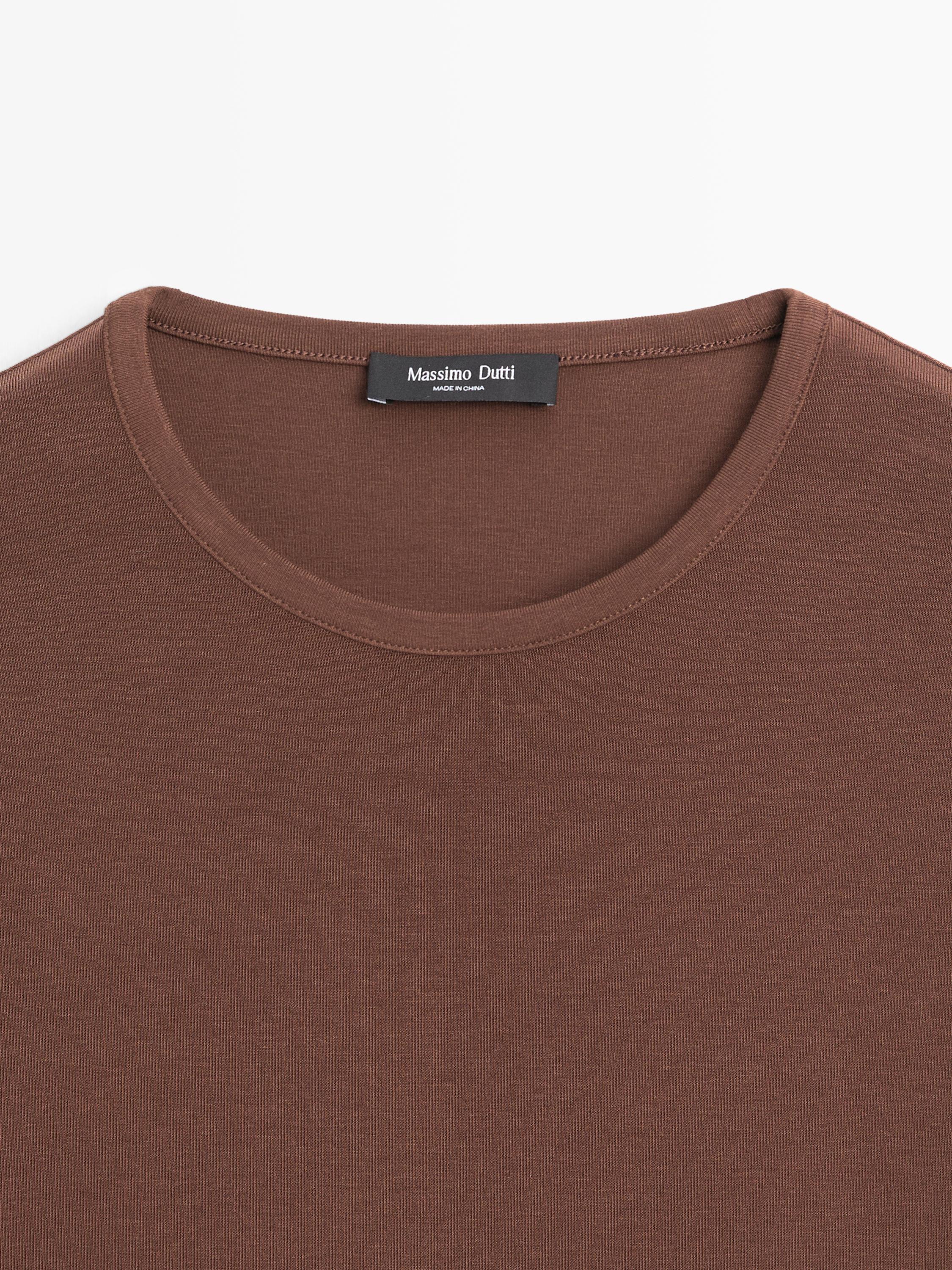 T-shirt à manches courtes en fibre de cellulose