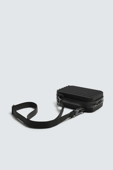 RIGID CROSSBODY BAG - Black by Zara - Image 4