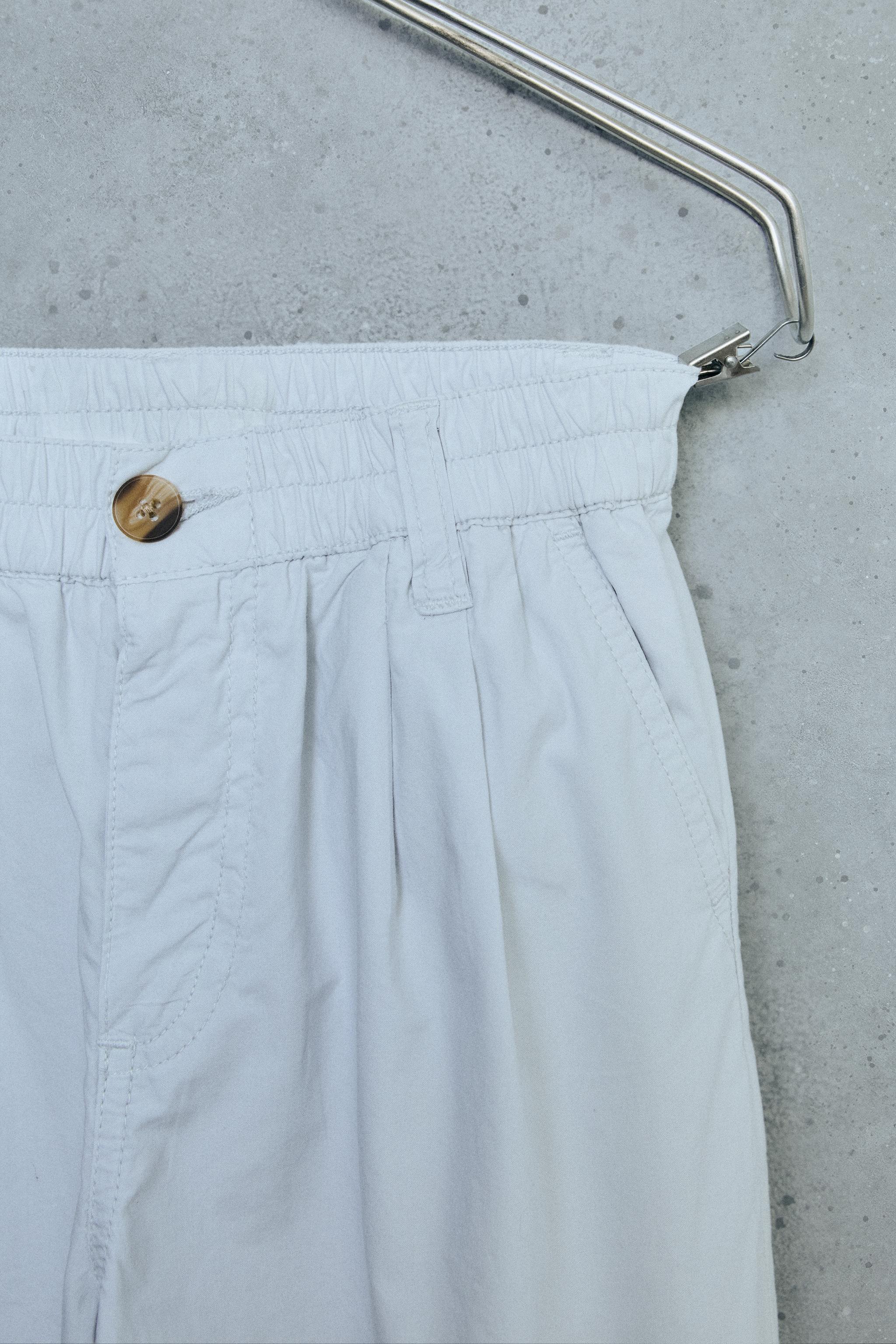 Детские брюки Zara STORIESZ - RELAXED POPLIN PANTS — фото 4