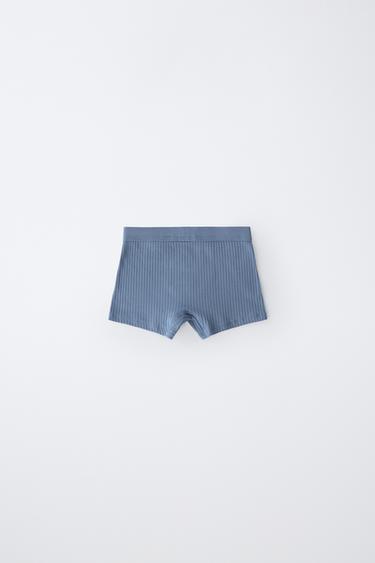 2-6 YEARS / 3-PACK OF RIBBED BOXERS WITH LABEL - Multicoloured by Zara - Image 3