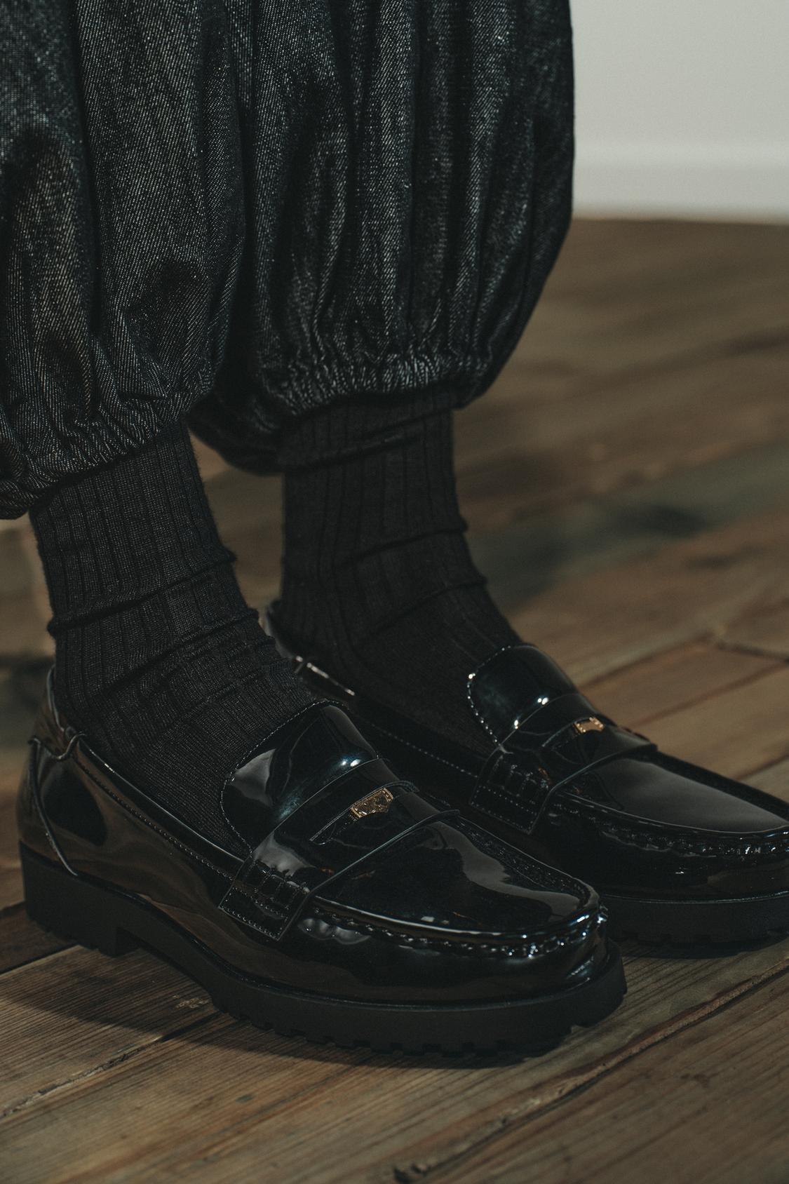 PENNY PLATFORM LOAFERS
