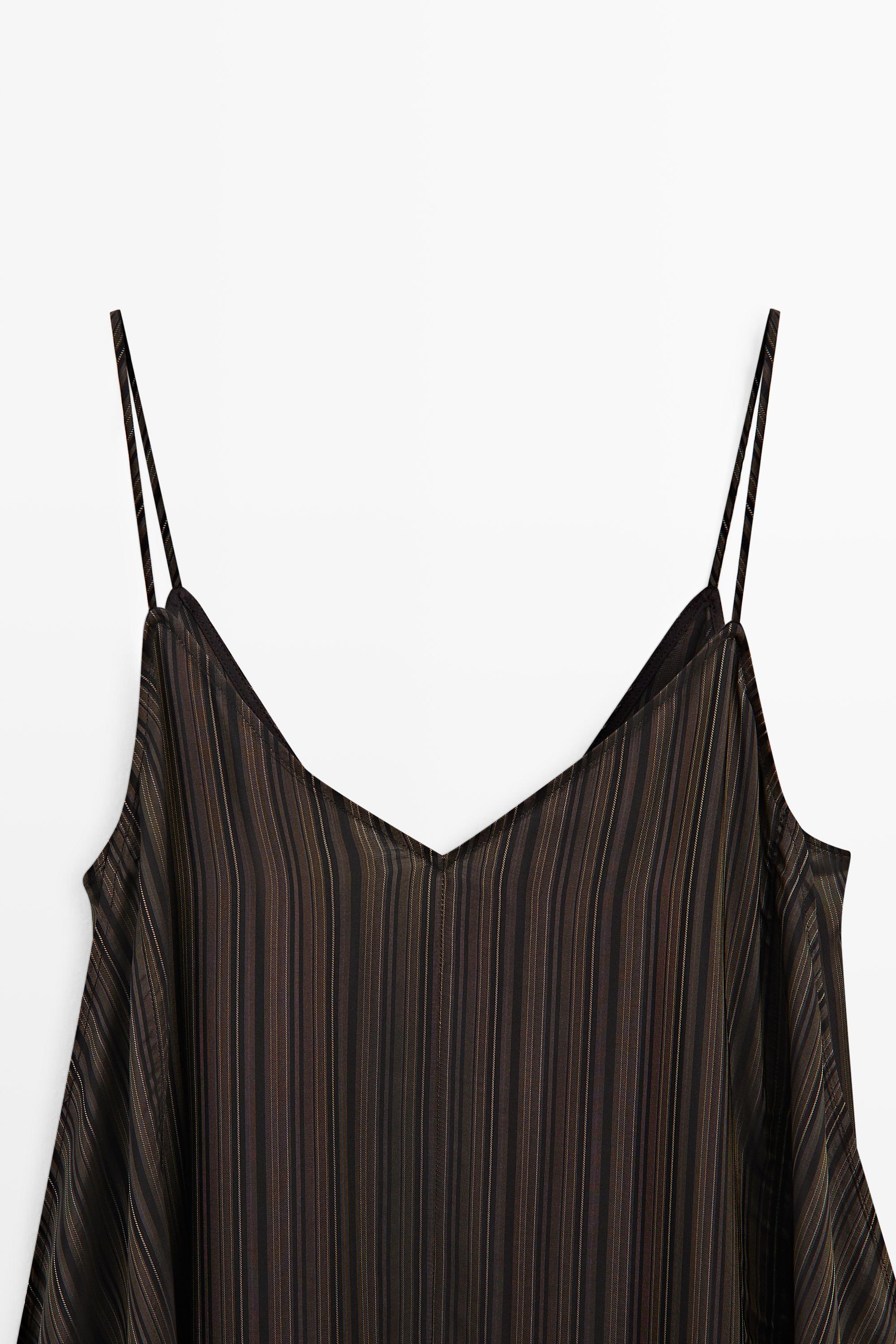Robe midi fluide asymétrique