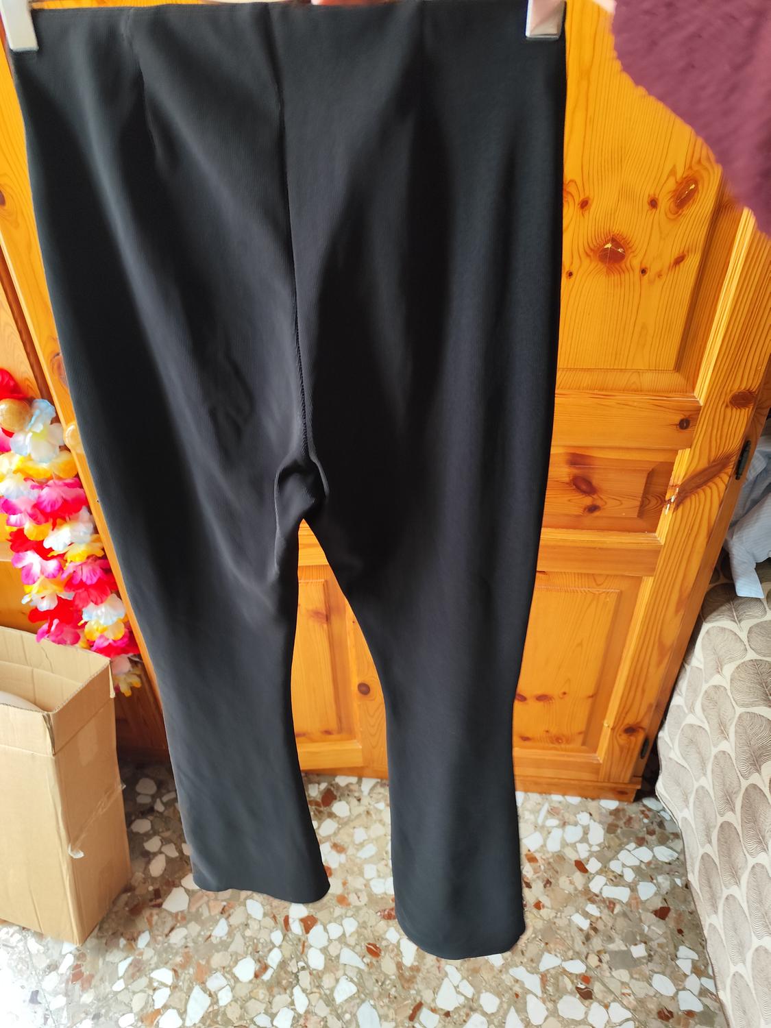 MINI RIB FLARED LEGGINGS - Image 4