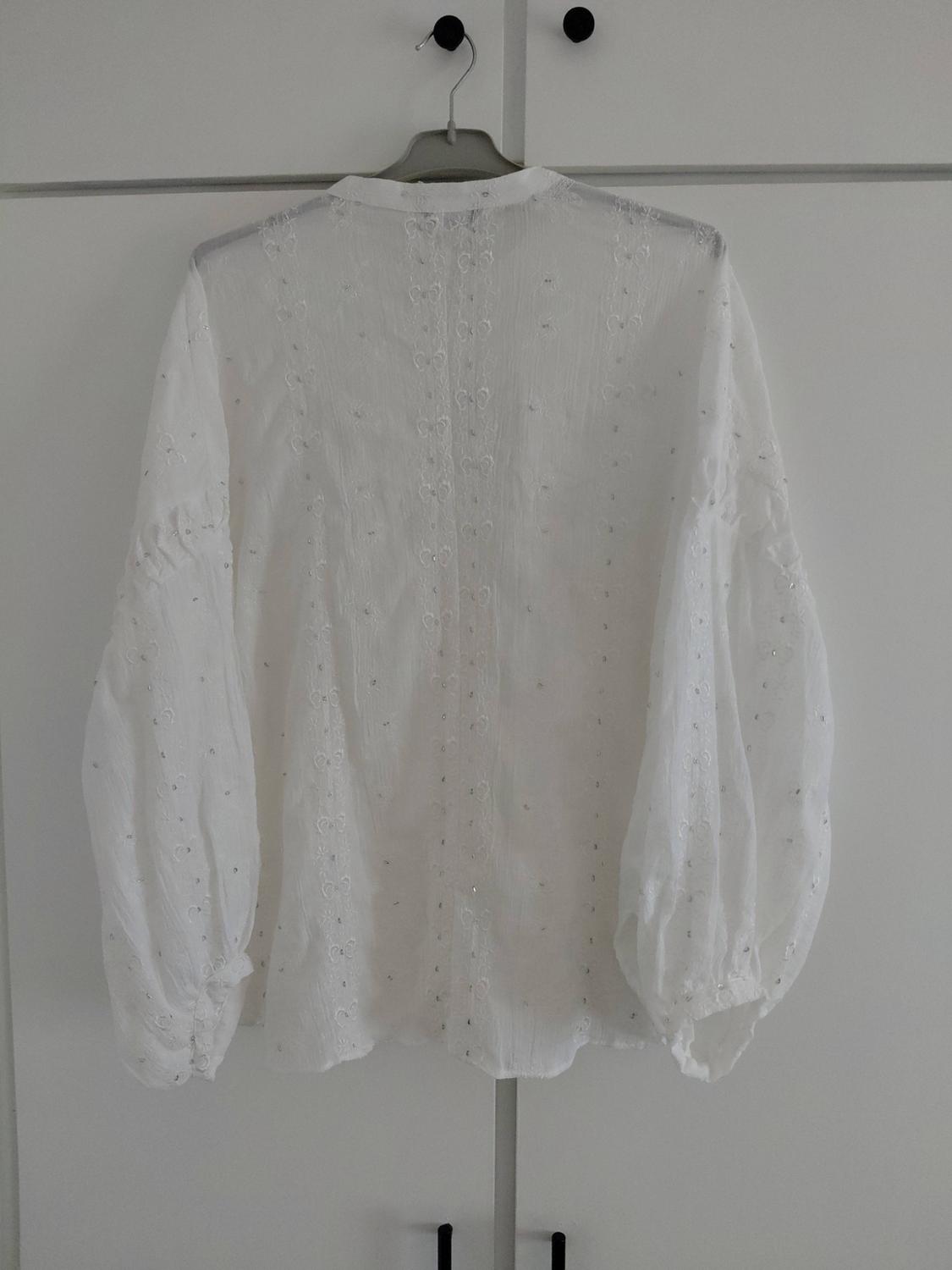 SEQUIN EMBROIDERED BLOUSE - Image 6