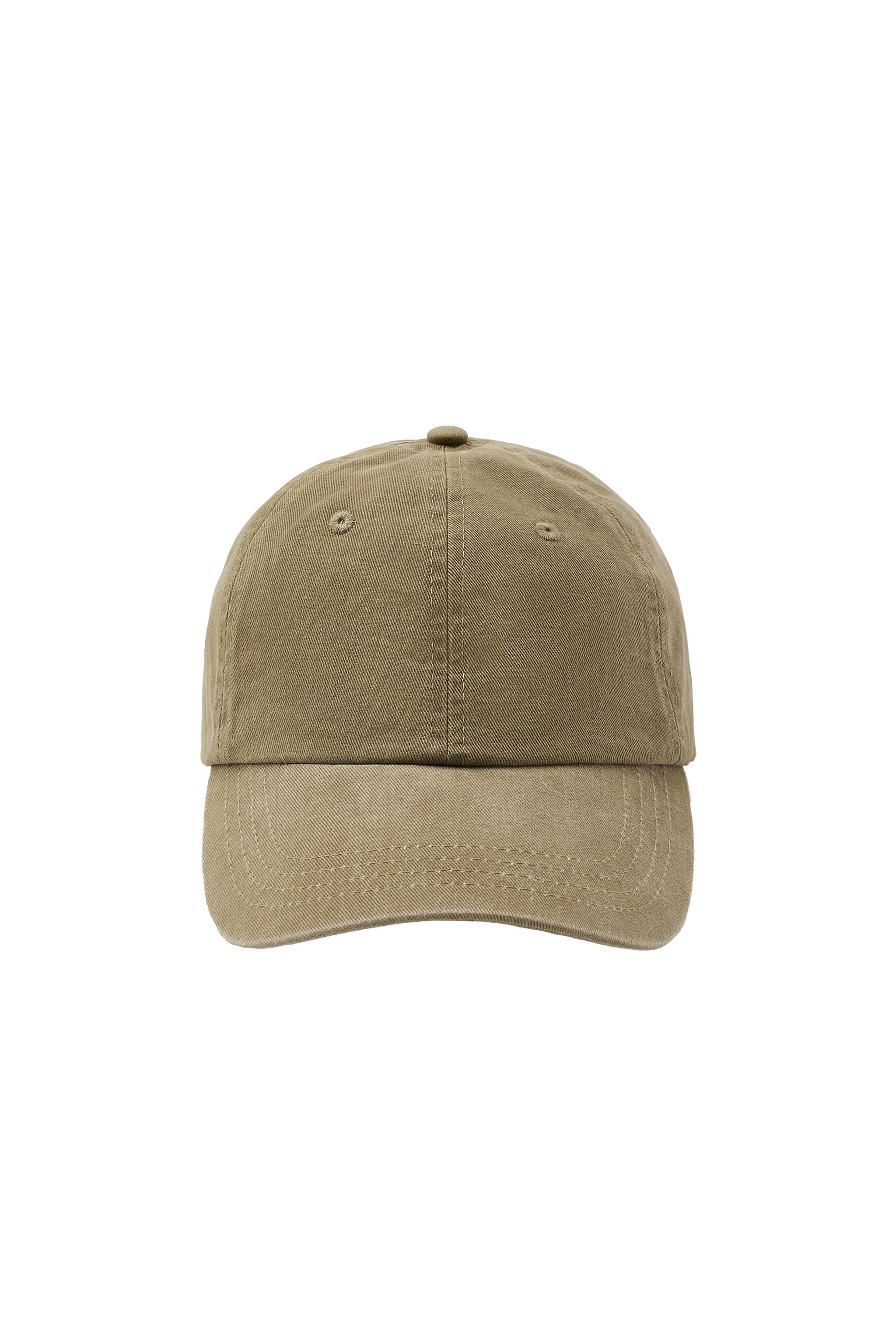 SOLID TWILL CAP - Light khaki | ZARA United States