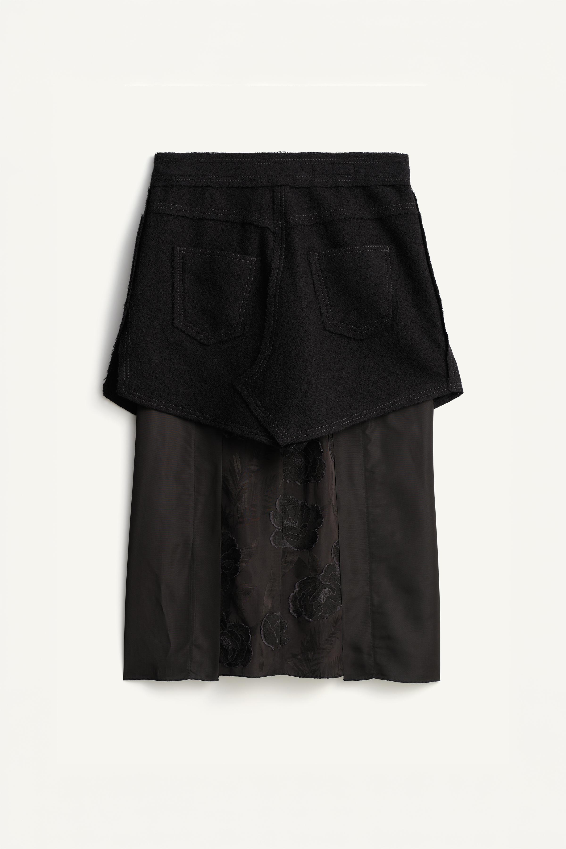 LIMITED EDITION DETACHABLE COMBINED SKIRT
