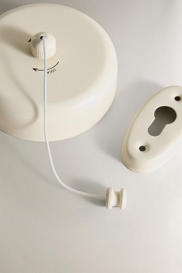 RETRACTABLE WALL CLOTHES LINE - Cream by Zara - Image 3